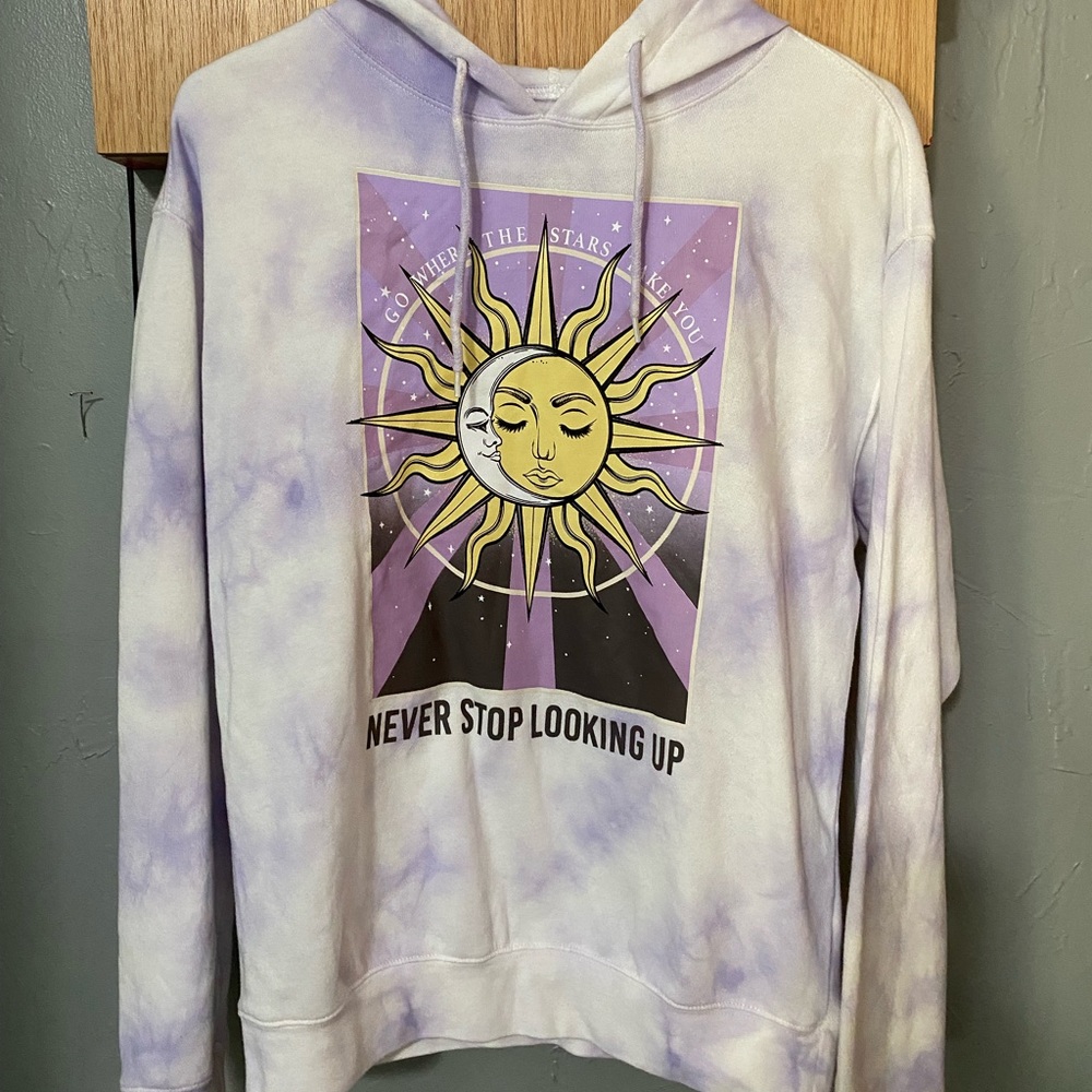 Purple celestial hoodie